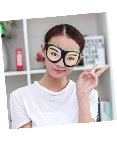 FOMIYES 3D Sleeping Eyeshade - Funny Blindfolds with Crystal Bracelets | Travel Mask & Eye Shade for Men - Buy Online on GoSupps.com