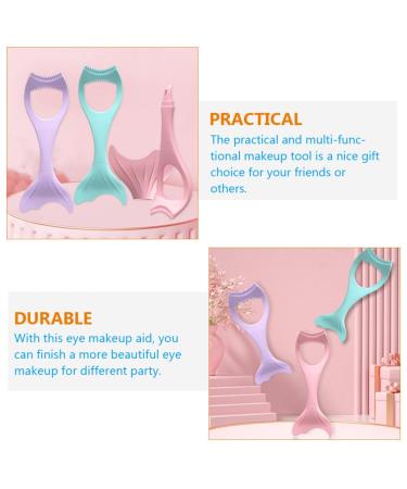 Buy CALLARON Mascara Brush & Eyeliner Stencils - Reusable Silicone Makeup Tools for Perfect Eyelash & Eyeliner Looks - International Shipping - Buy Online on GoSupps.com