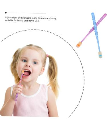 Shop TOVINANNA Soft Dandelion Baby Toothbrushes - 8 Pack Finger Toothbrushes for Safe Infant Dental Care - Buy Online on GoSupps.com