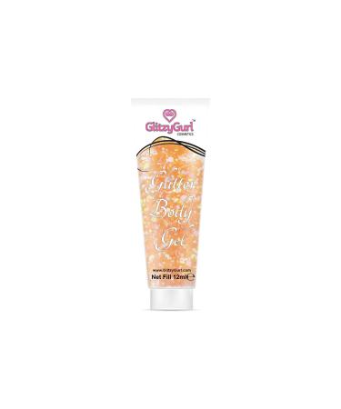 Holographic Glitter Face and Body Gel 12ml Cosmetic Glitter Body Glitter Hair Glitter Gel (Sunset Shimmer)