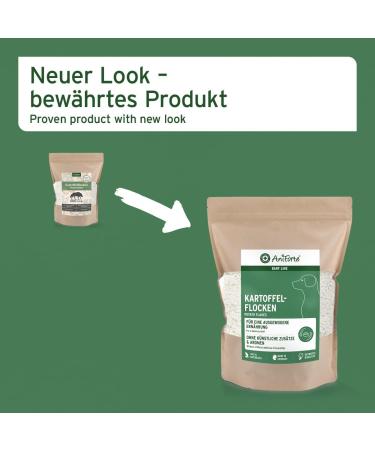 AniForte Potato Flakes for Raw Food 1kg - Barf Supplement for Dogs - Buy Online on GoSupps.com