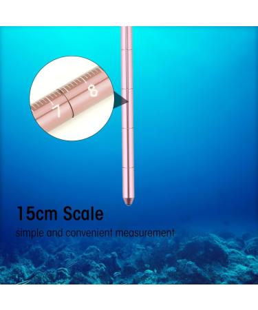 Diving Stick 34cm Pink Aluminum Alloy Noise Maker Rod Pointer with Wrist Lanyard - Buy Online on GoSupps.com
