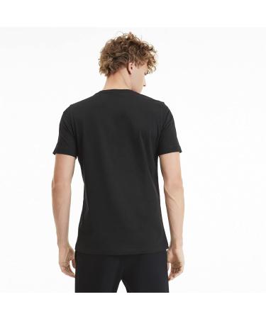 PUMA Men's Black T-Shirt XL - Premium Quality Sportswear | International Shipping Available - Buy Online on GoSupps.com