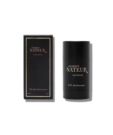 Agent Nateur N5 Natural Deodorant | Aluminum-Free Clean Skincare (1.7 oz) - Buy Online on GoSupps.com