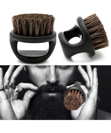 AI Life Men's Beard Shaving Brush - Soft Wild Boar Fur Hairdressing Tool with Handle - Perfect for Facial Cleansing & Shaving - Includes White Holder | International Shipping Available - Buy Online on GoSupps.com