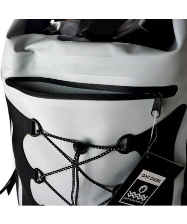 Oak Creek Canyon Falls 30L Dry Bag Backpack. Premium Waterproof Backpack with Padded Shoulder Straps. PVC Construction. Keep Your Gear Dry - Buy Online on GoSupps.com