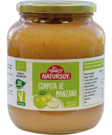 Organic apple compote 700 g