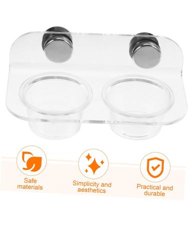TOGEVAL 1 Set Magnetic Water Feeder Gecko Feeding Cups Reptile Feeding Cups Leaopard Tortoise Worm Acrylic - Buy Online on GoSupps.com