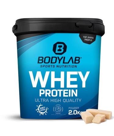 Bodylab24 Whey Protein Powder Marzipan 2kg Marzipan 2 kg (1 pack)