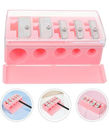 CLISPEED Lot de 2 Taille-crayons Manuels 5 Trous pour Crayons L vres Eye-liner et Sourcils Taille-crayon Pr cis Pointe Longue Couleur Rose Compact et Adapt pour Maquillage - Buy Online on GoSupps.com