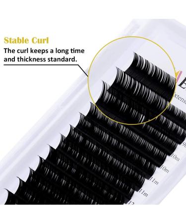 Buy Individual Eyelashes 1:1 Extension - 0.18mm D Curl | Classic Mix 8-14mm | Gemerry - Buy Online on GoSupps.com