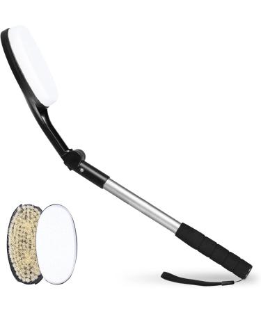 EASACE Long Handle Body Brush for Back - Adjustable Head Back Scrubber - Buy Online on GoSupps.com