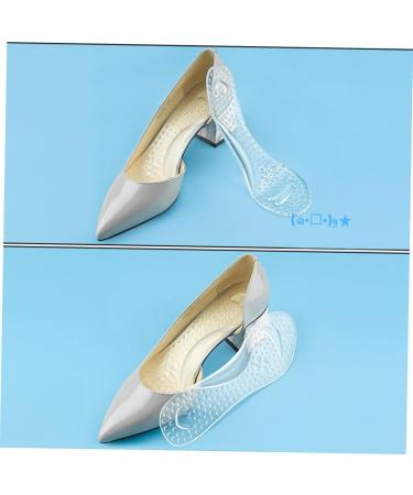 FRCOLOR 2 Pairs Silicone Insoles - Non-Slip Foot Arch Support & Massager Cushions | Comfort & Foot Care Tool - Buy Online on GoSupps.com