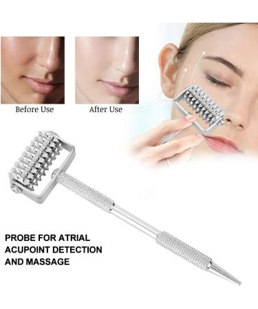 Angrek Massage Roller | Metal Ear Acupuncture Points Device | Multifunctional Acupuncture Detector & Needle Massage Roller for Pain Relief - Buy Online on GoSupps.com