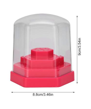 Nail Drill Holder - 48 Large Holes Storage Stand for Home & Studio Use | Pink Nail Tools - Buy Online on GoSupps.com