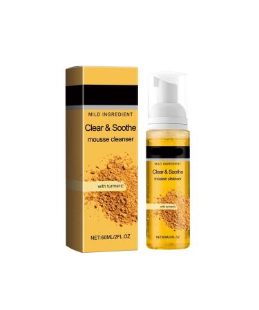 Mousse Nettoyante Douce - For Le Visage Un Nettoyage En Profondeur Des Pores Hydratante Et Apaisante Unifie Teint Am liore La Texture De Peau(3PCS)