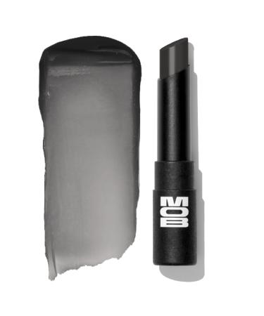 MOB Beauty Hydrating Shine Lip Balm M138 Sheer Black Tinted Lip Balm Stick with Jojoba & Sunflower Oils Clean Vegan Organic Lip Care for Nourished Glossy Lips