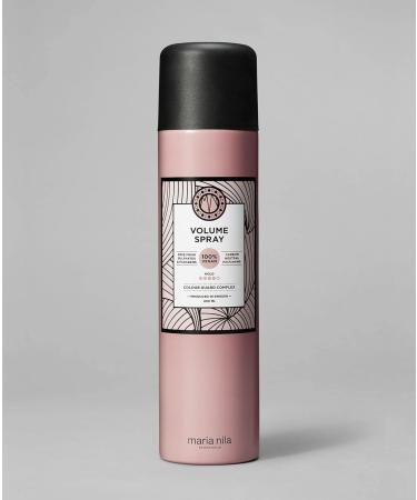 Maria Nila Volume Spray Hold 4/5 Gives Volume & Natural Finish Antioxidant Preserves Hair Color 100% Vegan & Sulfate/Paraben free A fruity scent of pineapple and blackberry. 14.11 Ounce (Pack of 1) - Buy Online on GoSupps.com