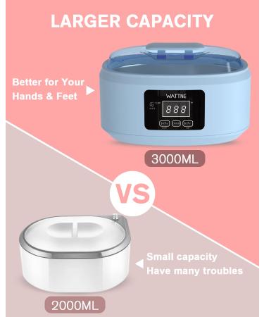 Paraffin Wax Machine for Hand and Feet - Moisturizing Paraffin Wax Warmer Kit for Arthritis Relief (Blue) - Buy Online on GoSupps.com