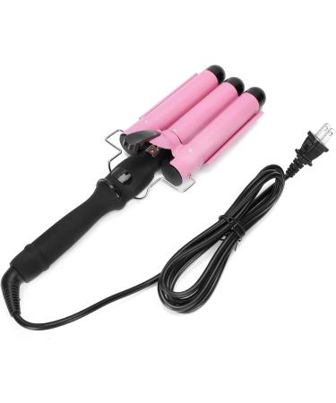 3 Barrel Curling Iron - Dual Voltage Ceramic Tourmaline Hair Waver & Crimper | International Shipping - Buy Online on GoSupps.com