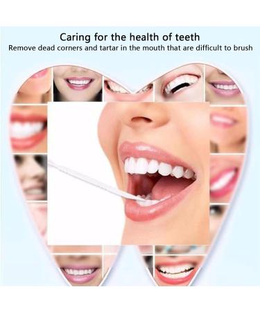 Buy BSitsss 200 Interdental Brushes - Extra Fine Soft Silicone Dental Floss for Gentle & Efficient Tooth Cleaning - Portable Blue Toothpicks - Buy Online on GoSupps.com