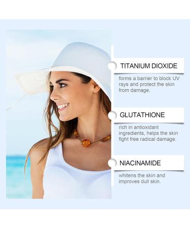 YNPQTDS Moisturizing Sunscreen 50 Grams UV Protective Moisturizing Sunscreen Broad Spectrum Lightweight Skin Care Without Oil NonGreasy For Women And Men Everyday - Buy Online on GoSupps.com