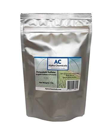 1 Pound - Potassium Sulfate - Sulfate of Potash