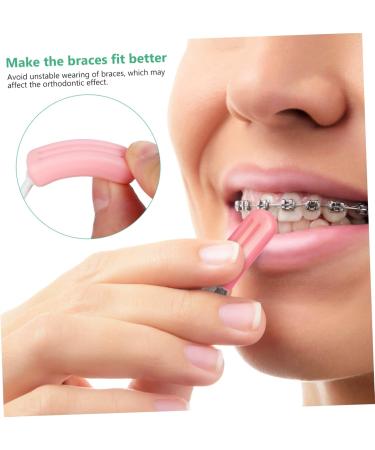Minkissy Silicone Chewing Monks - 12 Pack Adult Braces Accessories with Handle | Toothing Gum & Aligners - Buy Online on GoSupps.com