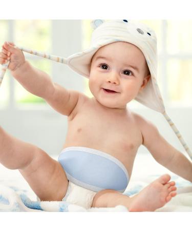 8 Pcs Baby Belly Band Newborn Infant Wrap & Umbilical Cord Cover | Cotton Belly Wraps for Baby | Belly Binder for 0-12 Months | 4 Colors - Buy Online on GoSupps.com