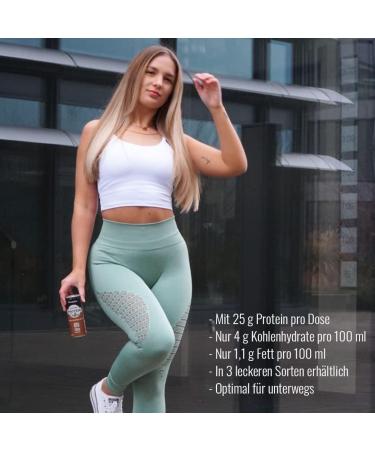 Weider Milk Protein Coffee Shake - Iced Coffee Latte | 25g Protein & 75mg Caffeine | Pack of 12 | International Shipping - Buy Online on GoSupps.com