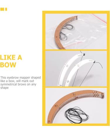 Beavorty 4 sets Measuring Line Tool Mapping Ruler Measure Horizontal Auxiliary Level Bow Kit Shape Eyebrow - Buy Online on GoSupps.com