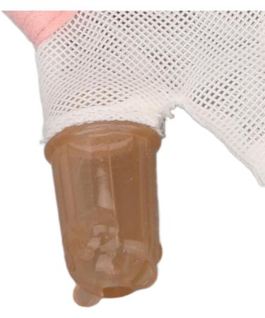 Stop Thumb Sucking for Kids - Adjustable Silicone Finger Guard with Wrist Band - Pink - Buy Online on GoSupps.com