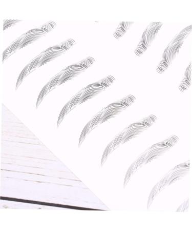 FOMIYES 2 Pairs Makeup Decals Eyebrow Artificial Eyebrow Patch Eyebrow Stickers 6d Disposable Makeup Tools - Buy Online on GoSupps.com