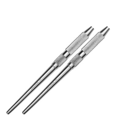 May 2x foot care scalpel handle for hollow chisel blades for callus removal made of stainless steel