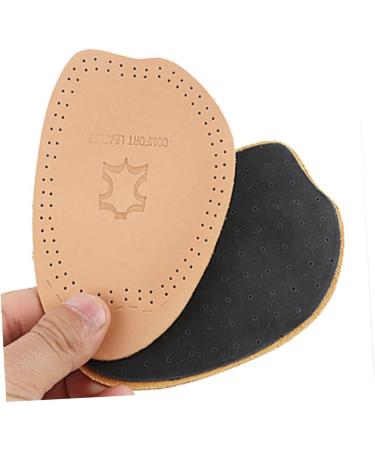 FOMIYES Leather Half Insoles - 3 Pairs Breathable Comfort Cushions for Men and Women - Forefoot Shoe Pads for All-Day Support - Buy Online on GoSupps.com
