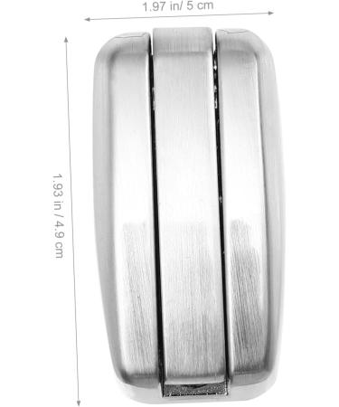 Alipis 2pcs Non-Marking Folding Hook Metal Clothing Rack Headphone Hook Folding Hangers Nordic Door Hook 4.9x2.5cmx2pcs Silverx2pcs - Buy Online on GoSupps.com