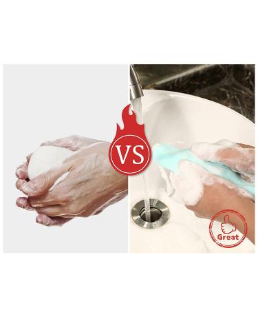 Exfoliating Mesh Soap Pouch - Bubble Foam Net for Body & Face Cleaning | Random Colors (20 Pack) - Buy Online on GoSupps.com