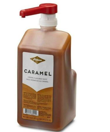 Fontana Frappuccino Caramel Sauce 63 oz with Pump by Starbucks - Buy Online on GoSupps.com