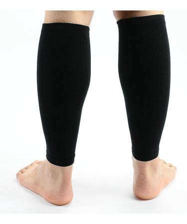 Musetech Calf Compression Sleeves (Pair) S/M Black - Support and Comfort for Active Lifestyles - Buy Online on GoSupps.com