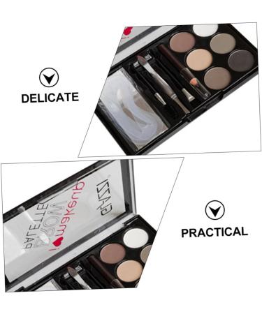 Healvian 1 Set Eyebrow Powder Set Eyebrow Shaping Cosmetics Girl Makeup Accessory Eyebrow Shaping Powder Abs - Buy Online on GoSupps.com