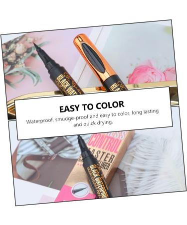 FOMIYES 4 Pcs Makeup Eyeliner Stamp Eyeliner Makeup Pens Household Eyeliners Liquid Eyeliner Make up 1 count (Pack of 1) As Shownx2pcs - Buy Online on GoSupps.com