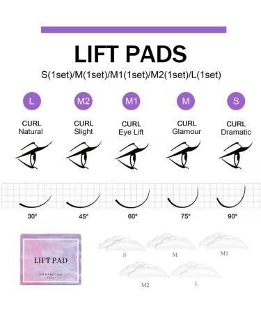 NAOLVE 4 in 1 Lash Lift Kit Brow Lamination Kit Eyelash Perming Kit Eyebrow Lamination Kit Professional Lash Lift and Brow Lamination Kit Long-Lasting Curling Perming Wave Suitable for Salon Home #2 - Buy Online on GoSupps.com