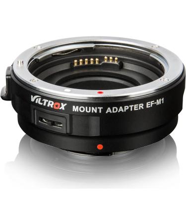 VILTROX EF-M1 Auto Focus Lens Mount Adapter for Canon EF/EF-S Lens to M4/3 Olympus Panasonic GH4 GH5 E-M5 E-M10II - Buy Online on GoSupps.com