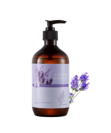Massage Oil for Relaxing Warming Joint Pain Sensual Massage Oil Lavender Massage Oils for Massage Therapy Moisturizing Massage Oil for Men and Women (Lavender Flavor)