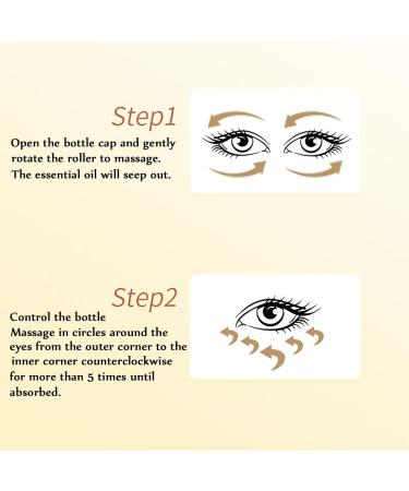 Huile Essentielle pour les Yeux la Lut ine VC Roll on S rum pour les Yeux la Lut ine Lutein Eye Essence Oil Anti Poche sous Les Yeux Texture de peau lisse et clatante Reduce Dark Circles (8ml 3) 3 8 ml (Lot de 1) - Buy Online on GoSupps.com