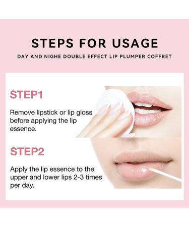 KISSIO Lip Plumper Set - Natural Lip Care Gloss for Beautiful, Moisturized Lips - 4PCS, 5.5ml Each - Buy Online on GoSupps.com