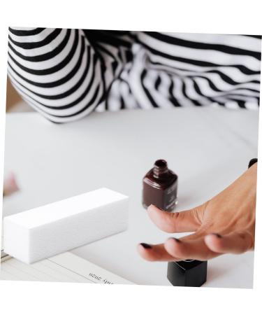 minkissy Toenail File Nail File Kit Nail Sanding Buffer Nail Sanding Block Nail Files Board Nail Files and Buffers Buffing Block Double Sided Nail Files Manicure Tools Pedicure White Baby - Buy Online on GoSupps.com