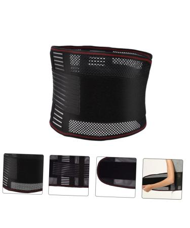FRCOLOR Waist Support Back Brace for Men & Women | Lumbar Support Girdle for Hip Workout & Hernia Relief | Fitness Band & Lower Tummy Control - Buy Online on GoSupps.com