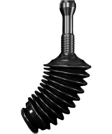 Master Plunger MP500-B3 Heavy Duty Toilet Plunger Kit with Air Release Valve - Black - Buy Online on GoSupps.com