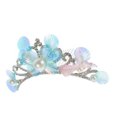 SKISUNO Rhinestone Comb Women Hair Comb Hair Comb Clip for Girl Headpiece Hair Comb Metal Headpiece Headdresses for Women Girl Hair Accessories Women Hair Accessories